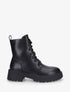 Bottines montantes à lacets - Noir - 1
