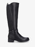 Bottes plates à paillettes - Noir - 5