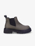 Chelsea boots à semelles texturées et crantées - Gris - 5