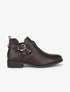 Low boots à sangles et découpes - Marron - 1