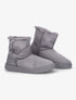Boots fourrées en suédine - Gris - 5