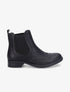 Chelsea boots à bouts effet python - Noir - 1