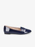 Slippers vernis - Marine - 1