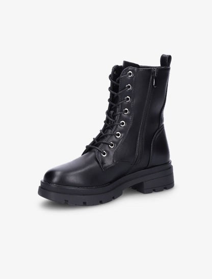 Boots matelassées et crantées - Noir - 3