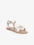 Nu-pieds à ganses stylisées - Or - 1