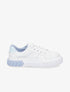 Sneakers à plateforme graphique - Bleu - 1