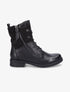Boots montantes à lacets - Noir - 6