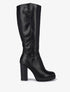 Bottes à talon haut et semelles crantées - Noir - 5