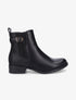 Bottines plates à paillettes - Noir - 5