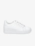 Tennis unis en simili - Blanc - 1