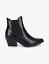 Bottines pointues patinées - Noir - 1