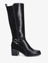 Bottes bi-matière à talon - Noir - 1