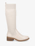 Bottes style chaussettes - Beige - 1