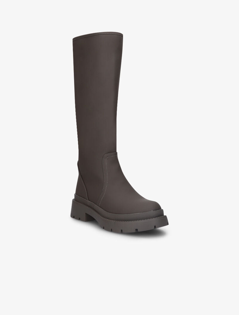 Bottes à plateforme crantée - Kaki - 3