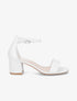Sandales classiques en simili - Blanc - 1