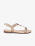 Nu-pieds torsadés - Rose gold - 1