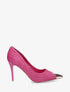 Escarpins hauts en suédine - Fuchsia - 1