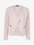 Veste à col à rabat - Rose - 1