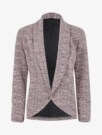 Veste effet texturé - Rose - 1