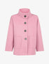 Veste courte à col montant - Rose - 1