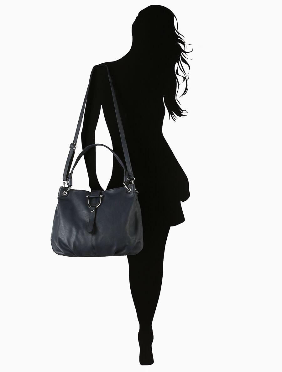 Sac cabas Cataleya - marine - 5