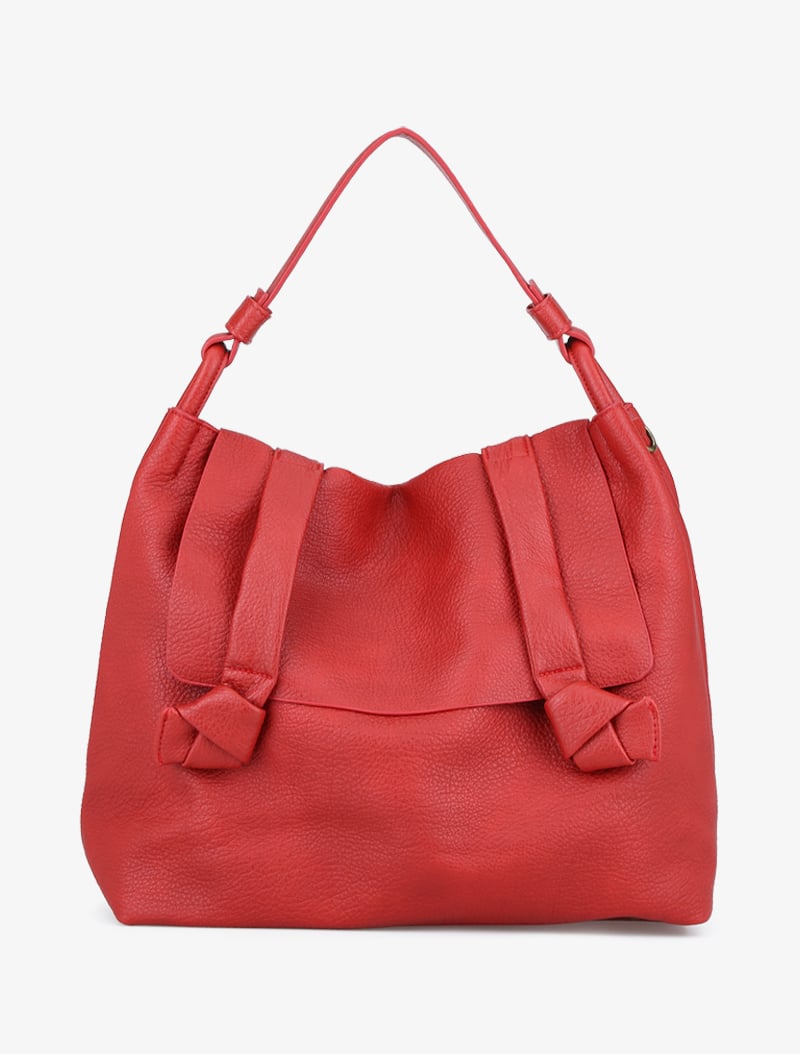 sac cabas flora - rouge - femme -