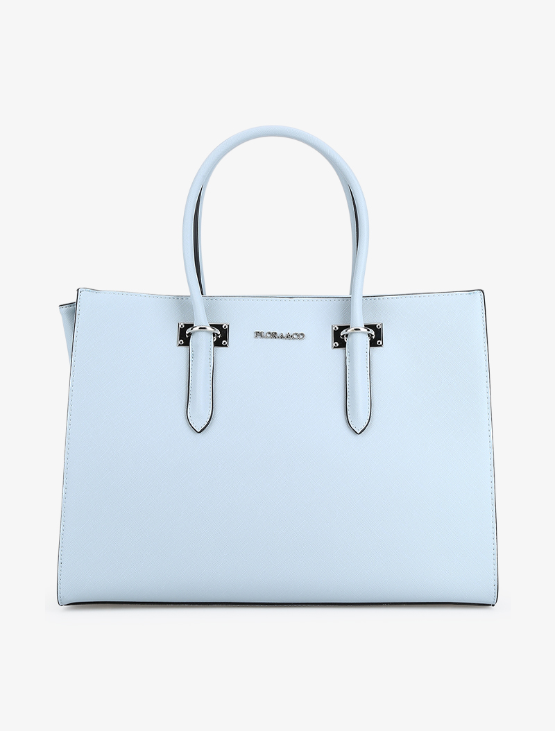 sac cabas suzanne -bleu ciel - femme -