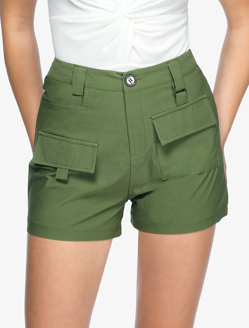 mini short �� poches stylis��es - femme -