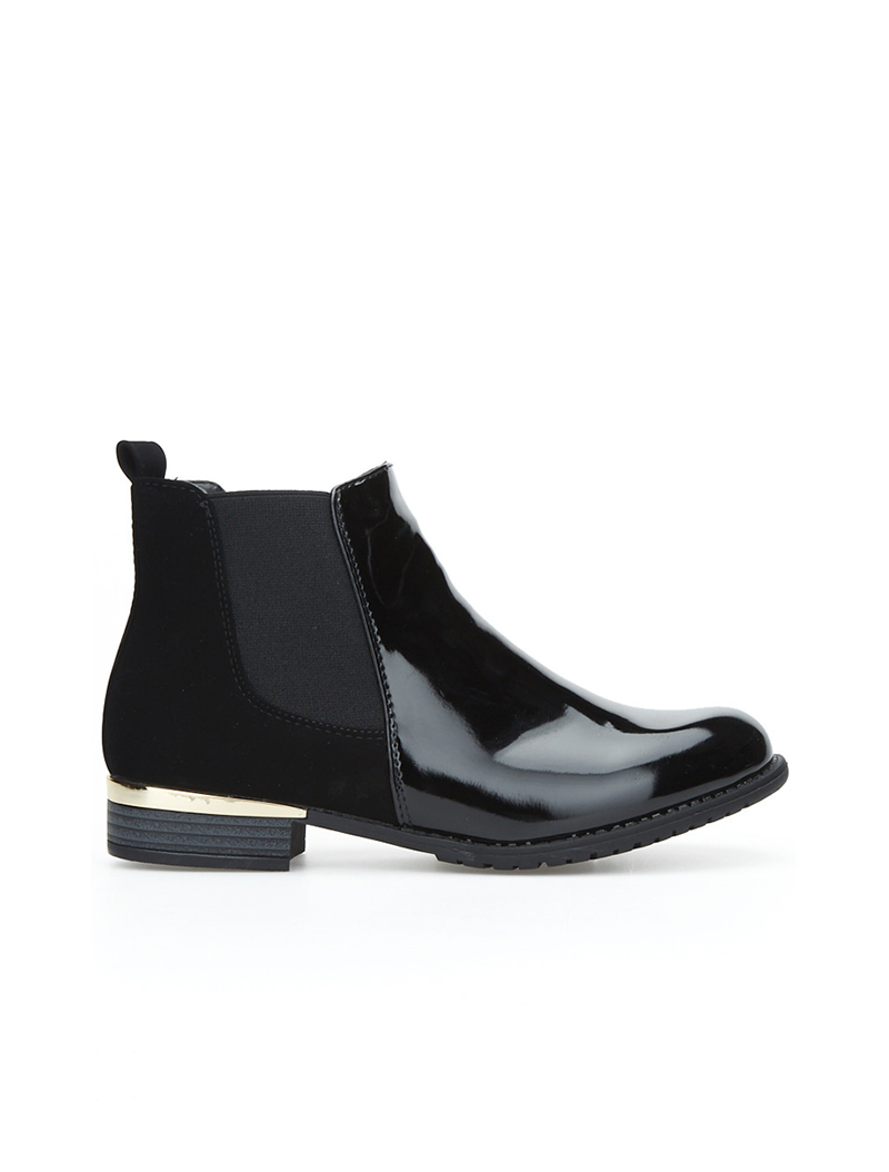 chelsea boots bimati��re - noir - femme -