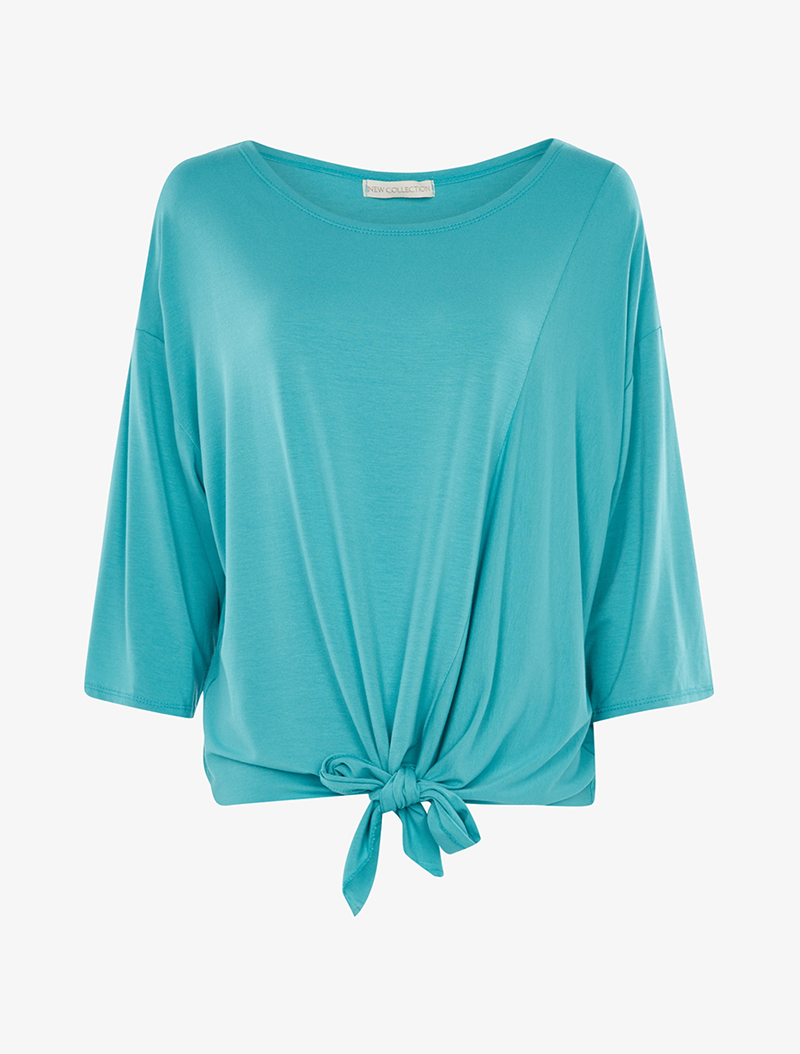top oversize �� nouer - turquoise - femme -