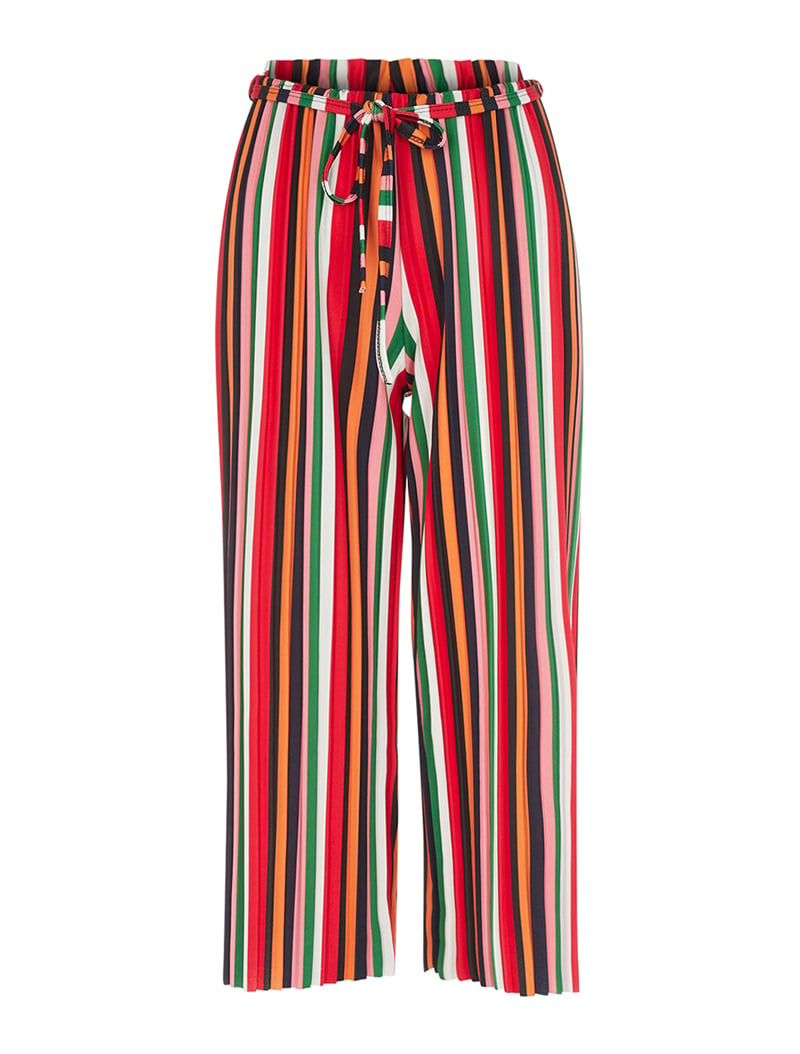 jupe culotte pliss��e - multicolore - femme -