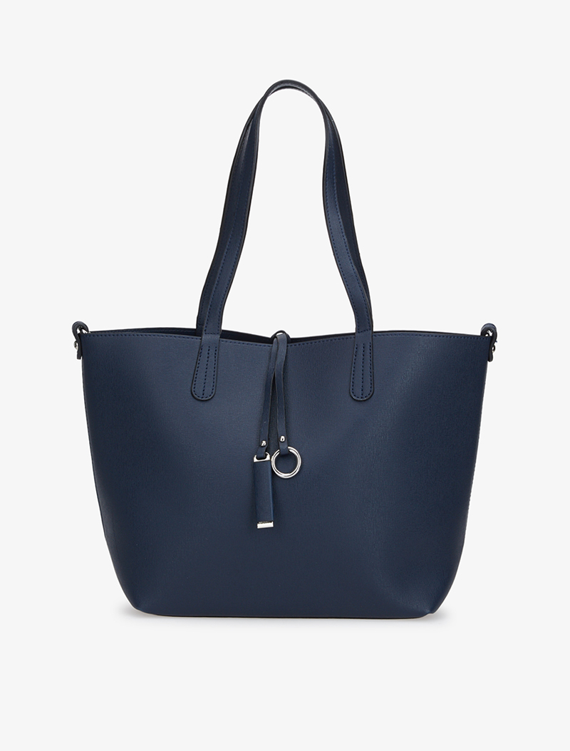 sac cabas anouk - bleu - femme -